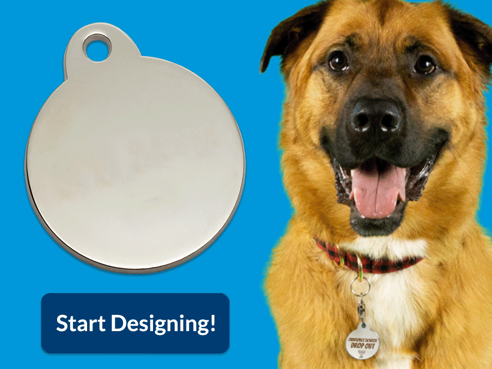 Los Angeles Dodgers Pet Id Dog Tag Personalized for Your Pet 