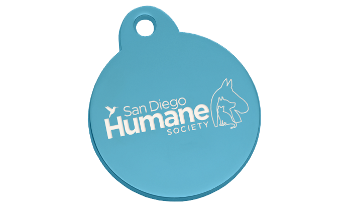 San Diego Humane Society city tag